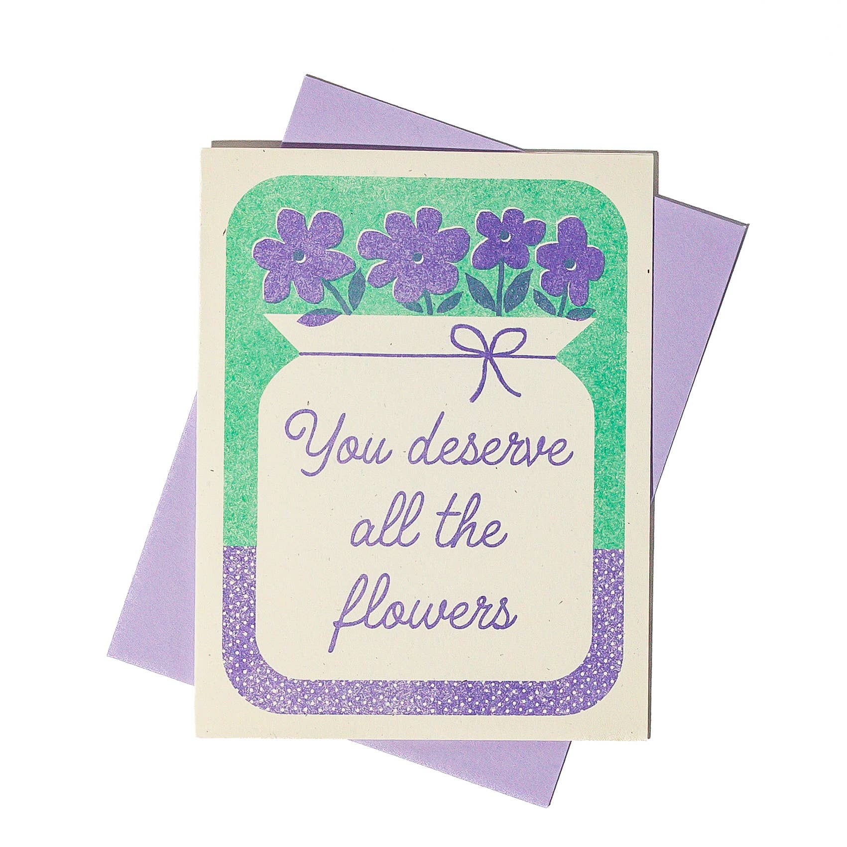 All The Flowers - Greeting Card