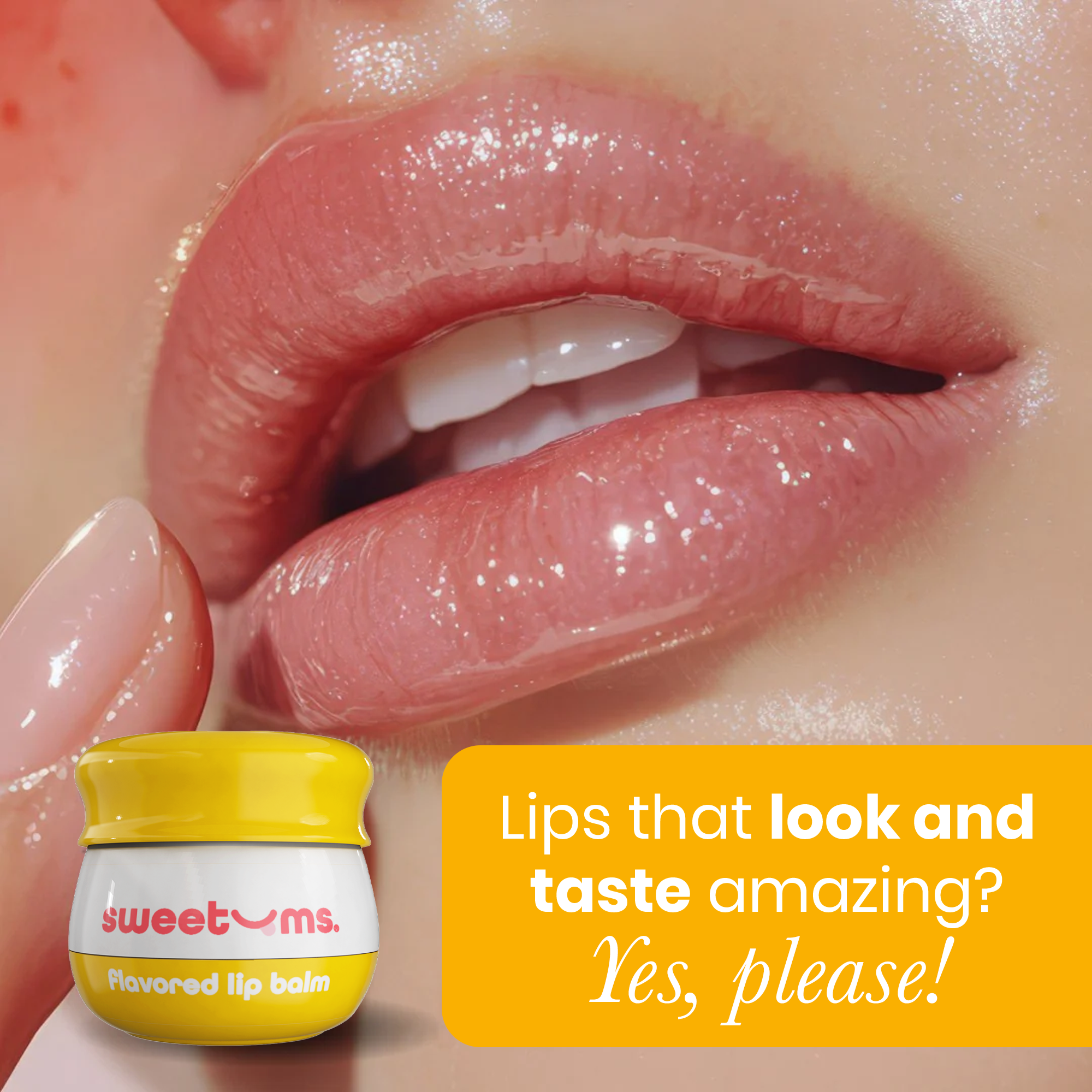 Sweetums Honey Kissing Lip Balm