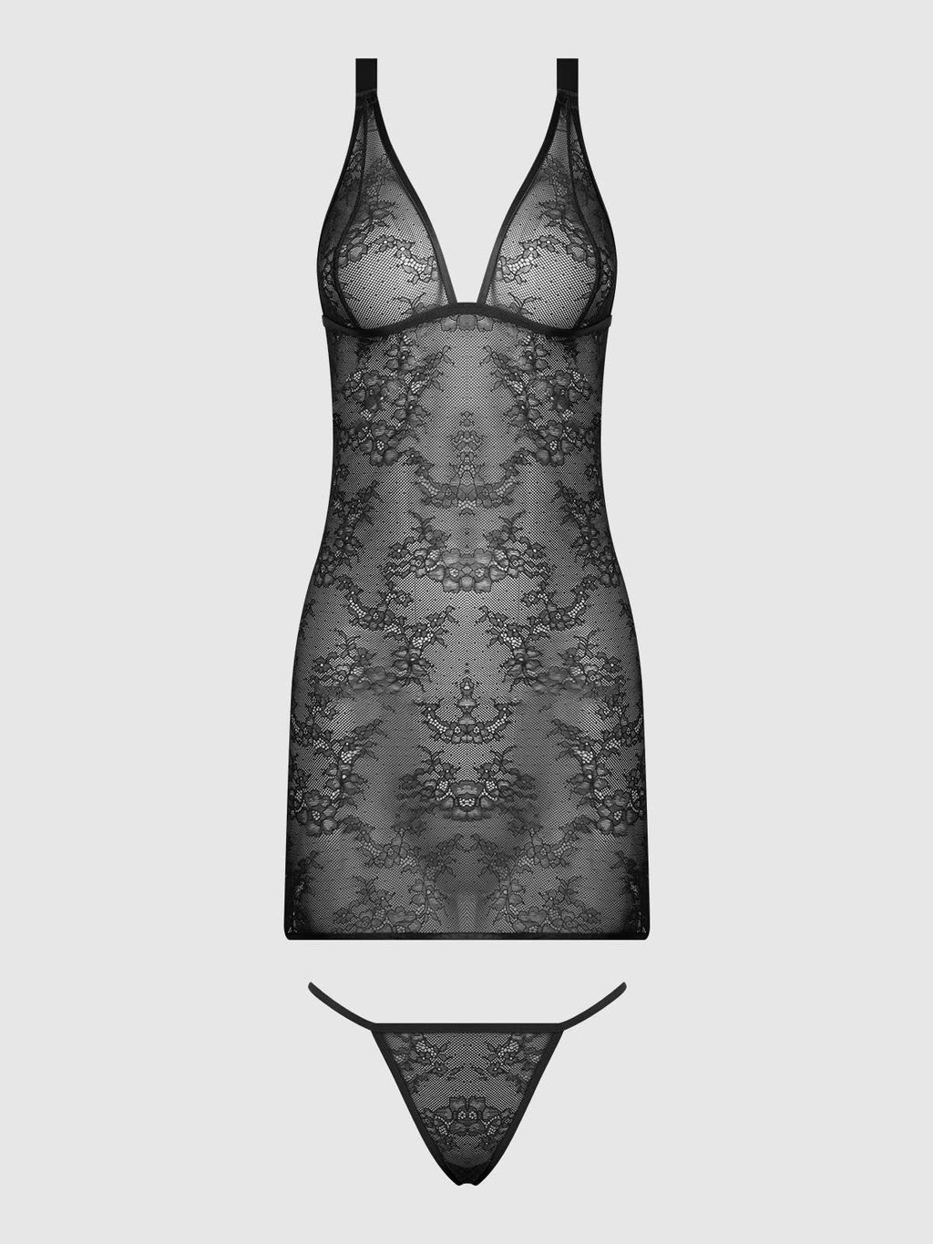 Kiki Strappy Backless Chemise