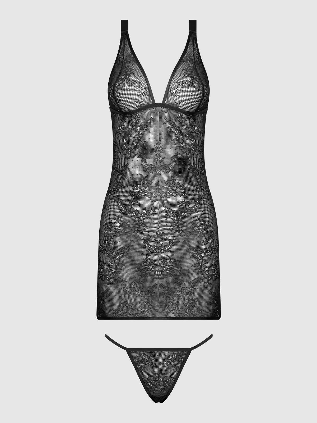 Kiki Strappy Backless Chemise