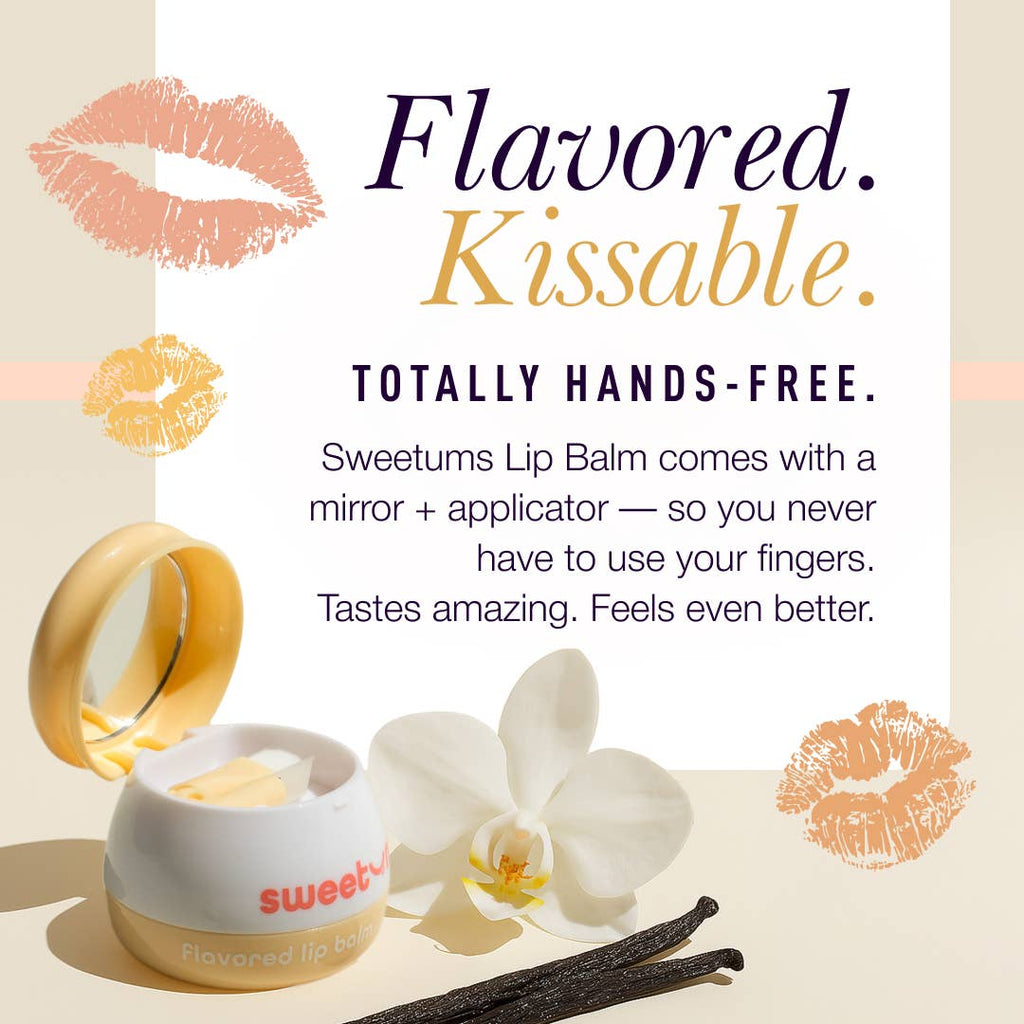 Sweetums Vanilla Kissing Lip Balm