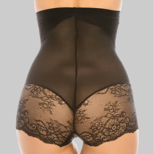 Flirty Lace High Waisted Shapewear Panty