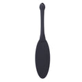A long narrow silicone paddle with a stiff handle.