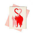 Love Cats - Greeting Card