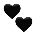 Neva Nude Pasty Black Wet Vinyl Dom Squad Heart