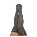Opaque Grey Thigh-High stockings