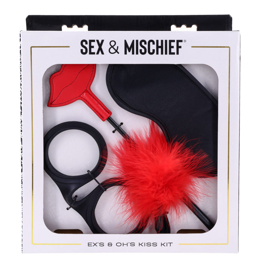 Sportsheets Sex & Mischief Ex's & Oh's Kiss Kit