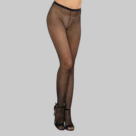 Back Seam Fishnet Tights
