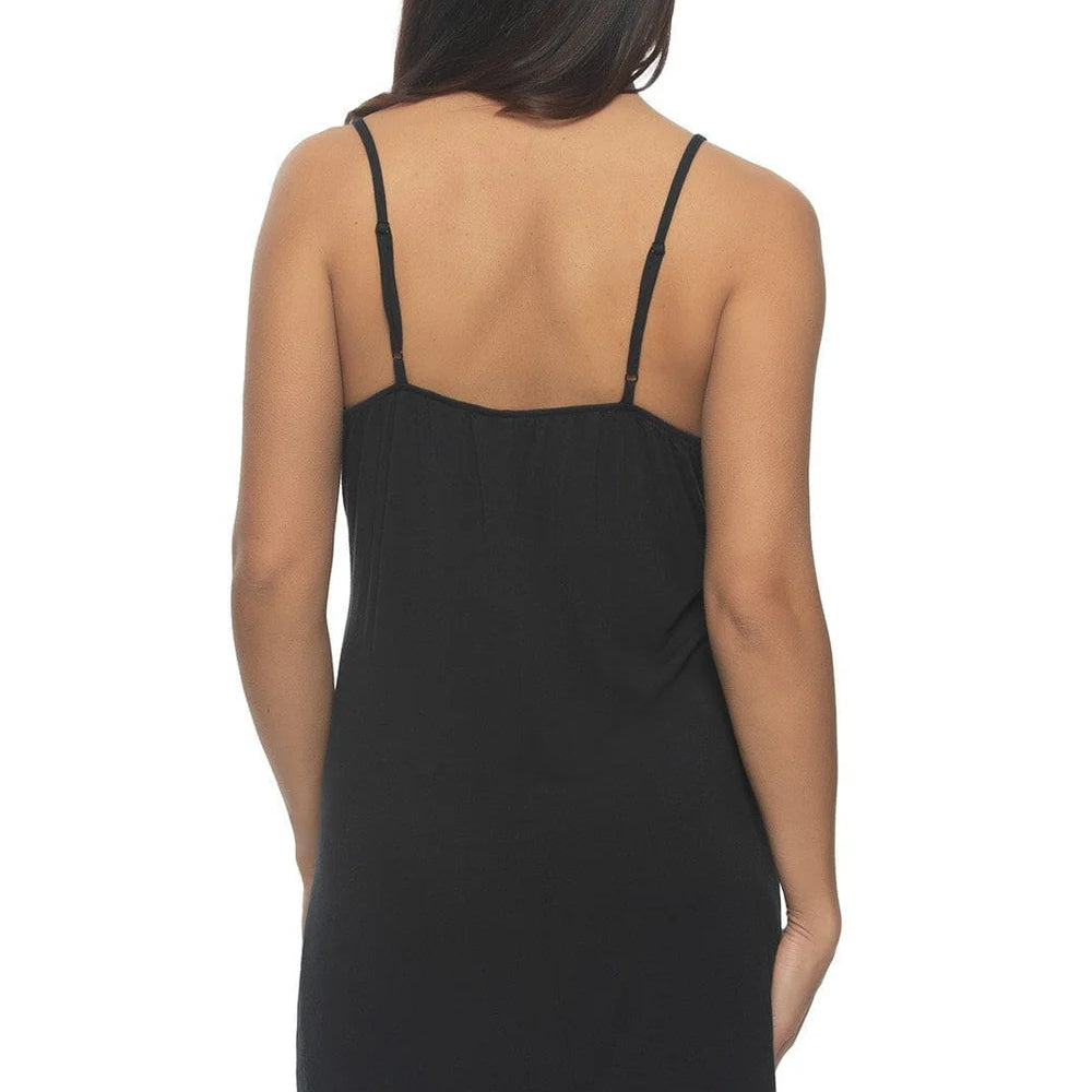 Showing the back of the chemise. It looks like a classic slip, make a soft knit fabric.