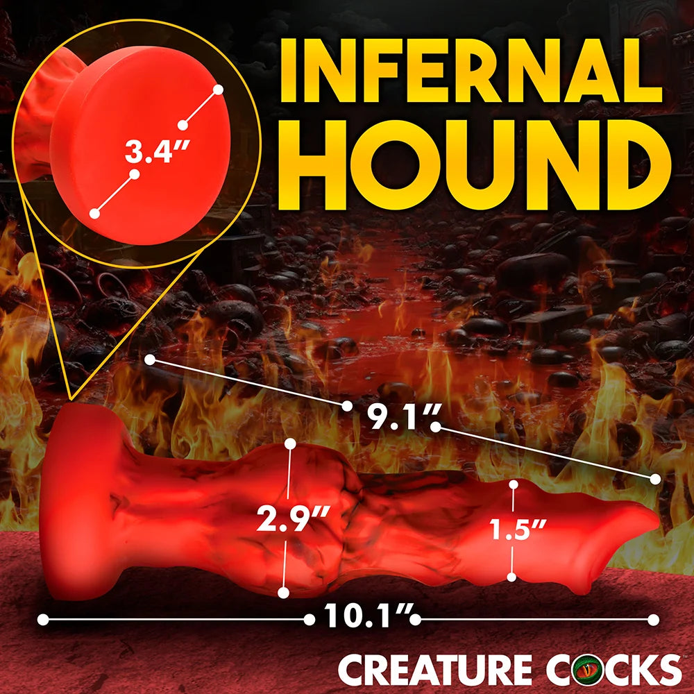 Fire Hound Dildo - Large