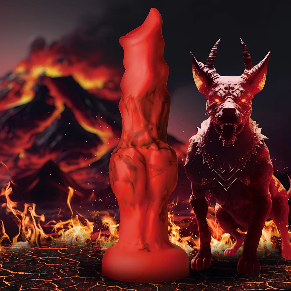 Fire Hound Dildo - Small