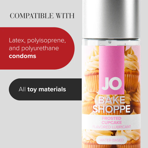 JO Bake Shoppe Lube - Frosted Cupcake Flavor (2oz)