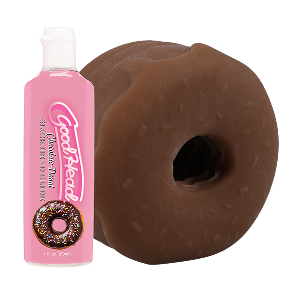 Chocolate Donut Blowjob Kit