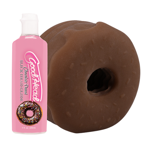 Chocolate Donut Blowjob Kit