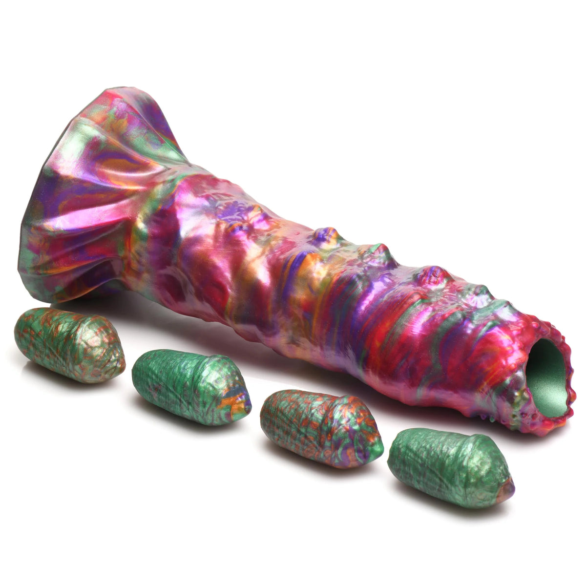 Larva Ovipositor Dildo with Eggs