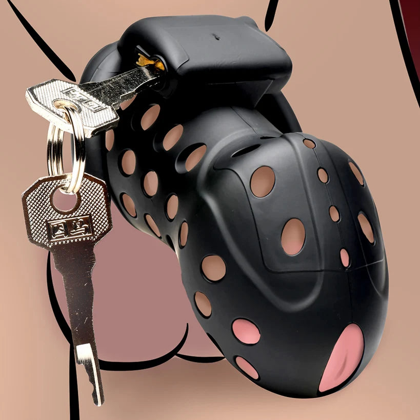 Lock Down Chastity Cage by Master Series