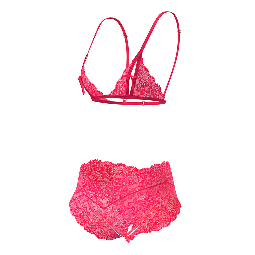 Peek-a-Boo Bralette & Open Boy Short