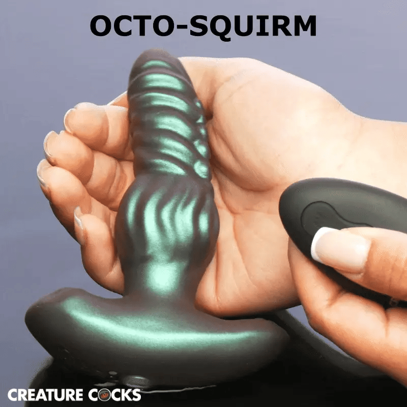 Octo-Squirm Vibrating & Squirming Plug