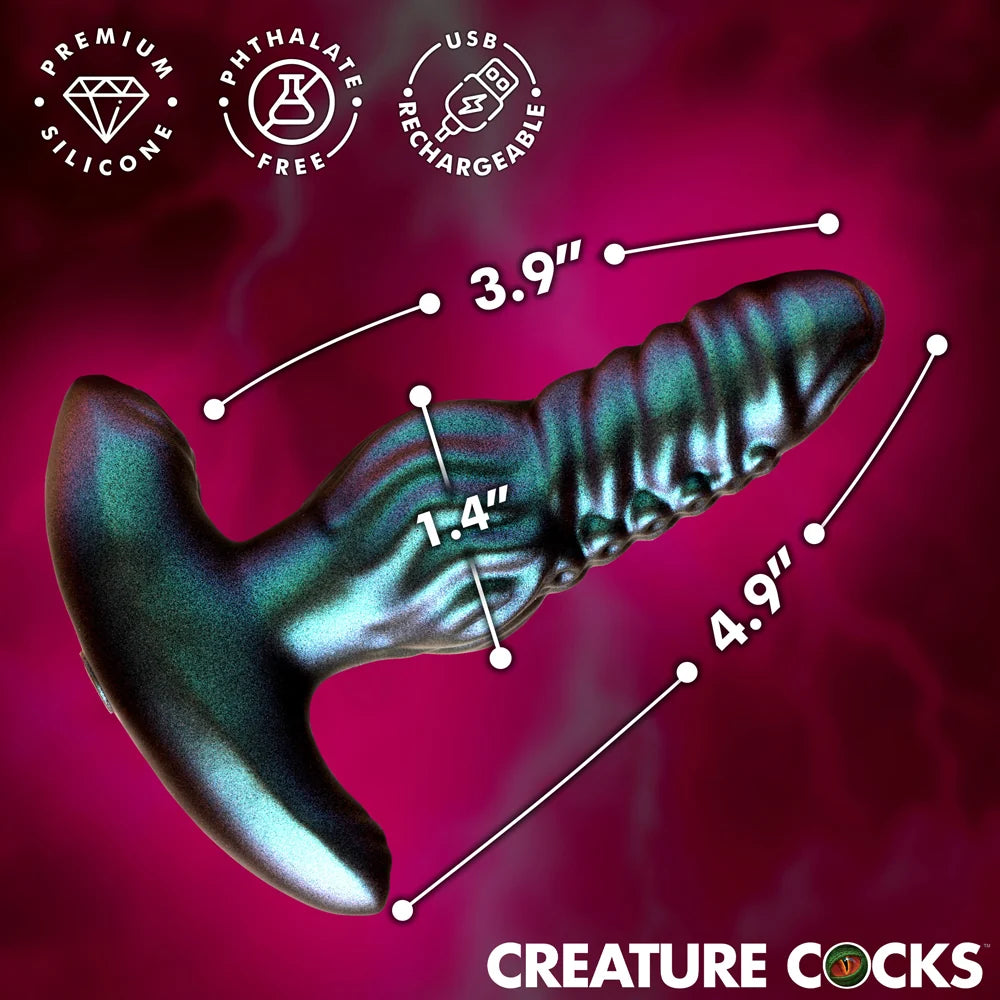 Octo-Squirm Vibrating & Squirming Plug