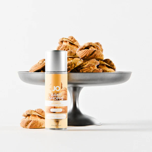 JO Bake Shoppe Lube - Orange Creampuff Flavor (2oz)