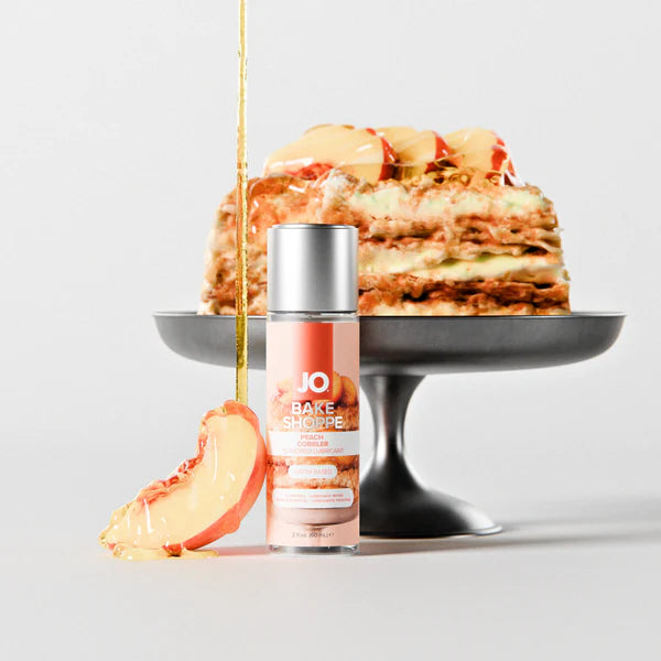 JO Bake Shoppe Lube - Peach Cobbler Flavor (2oz)