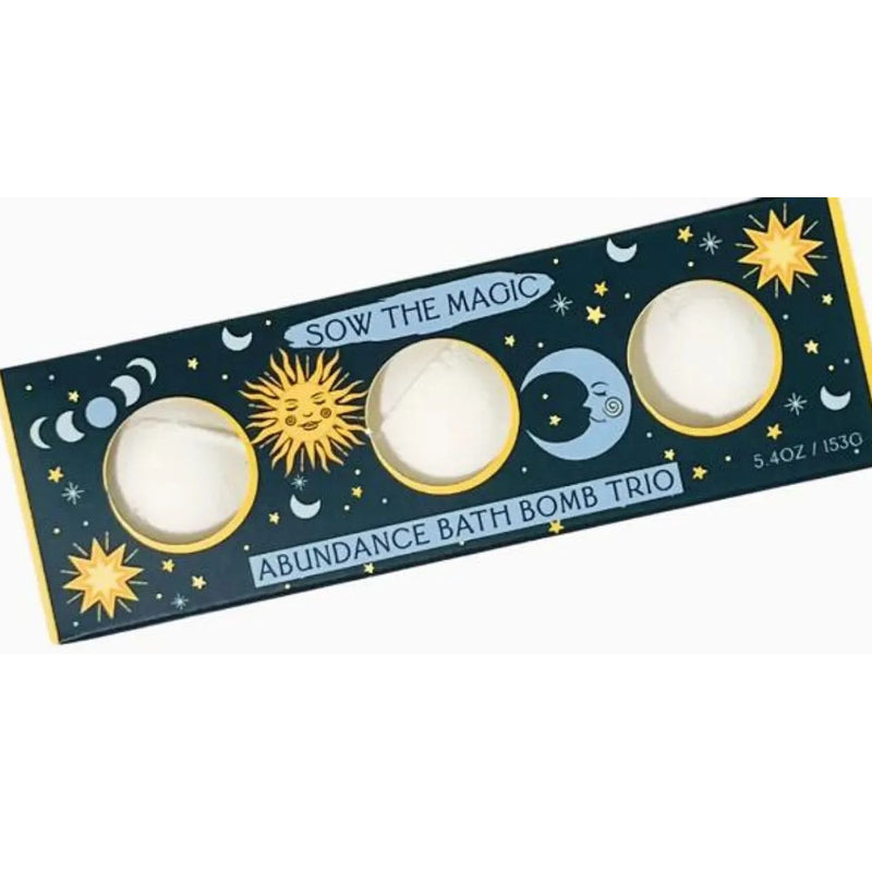 Moon Phase Abundance Set of 3 - Bath Bombs