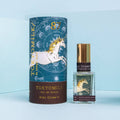 TOKYOMILK Star Cross'd perfume bottle and packaging on a light blue background