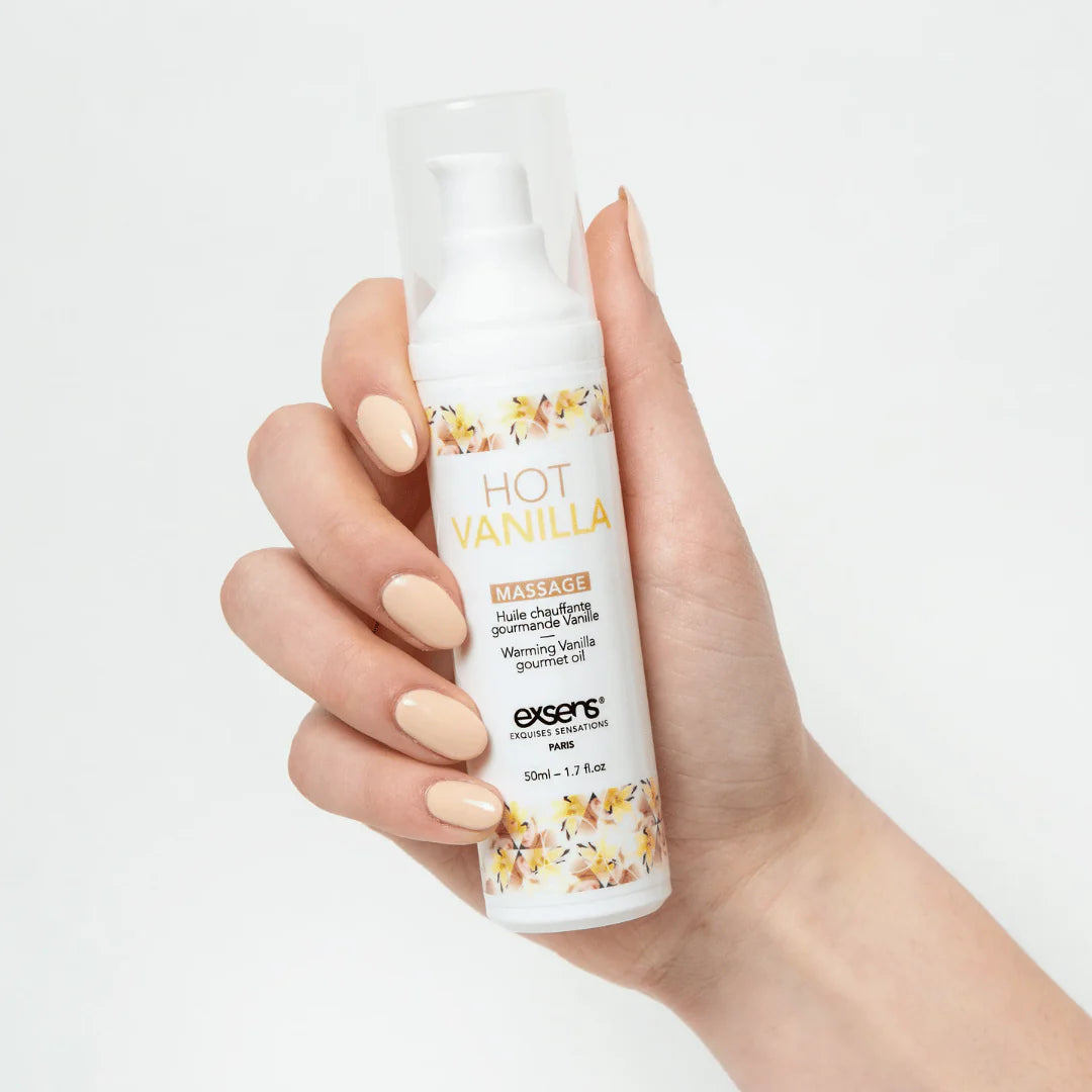 Warming Lickable Massage Oil - Hot Vanilla
