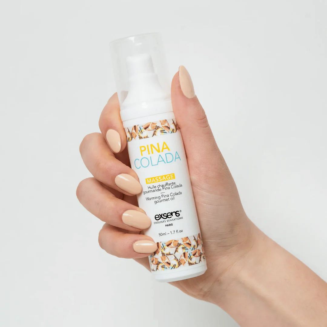Warming Lickable Massage Oil - Pina Colada