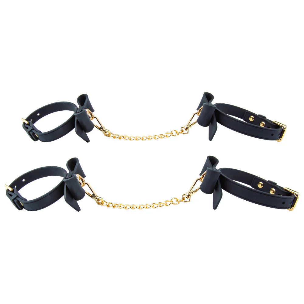 Ardor Black Bow Wrist & Ankle Restraints