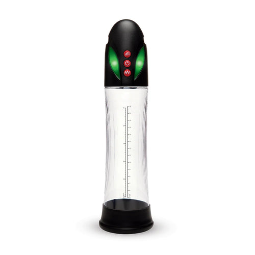 An automatic penis pump that uses water rather than air are it's suction source.