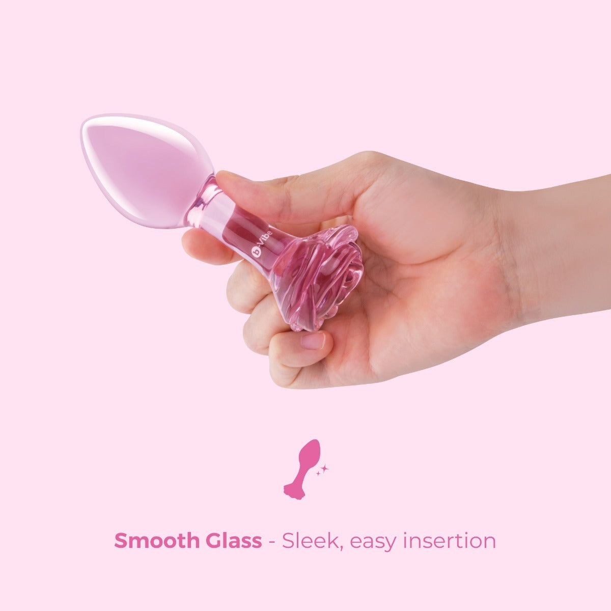 Pink Roses Training Plug Set