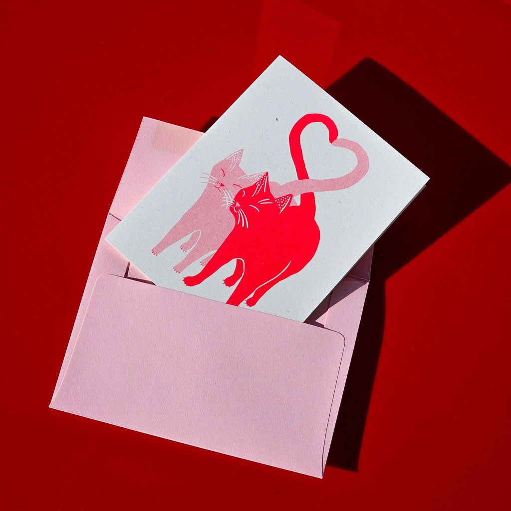 Love Cats - Greeting Card