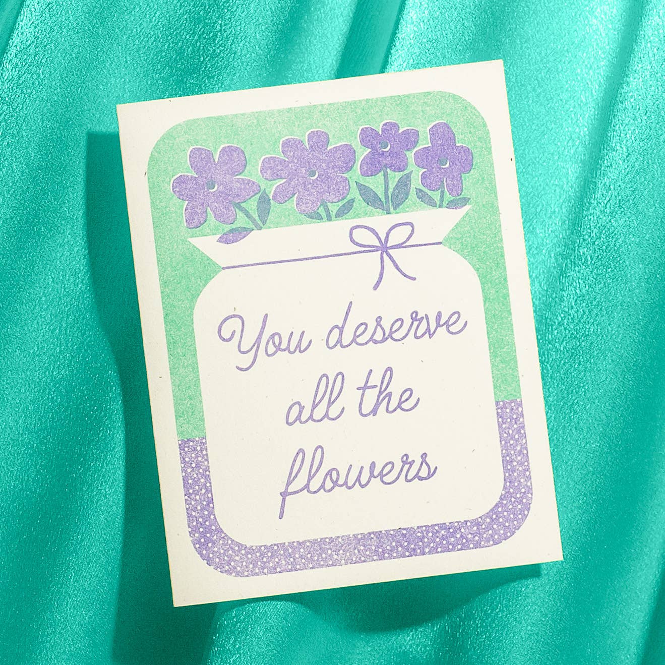 All The Flowers - Greeting Card