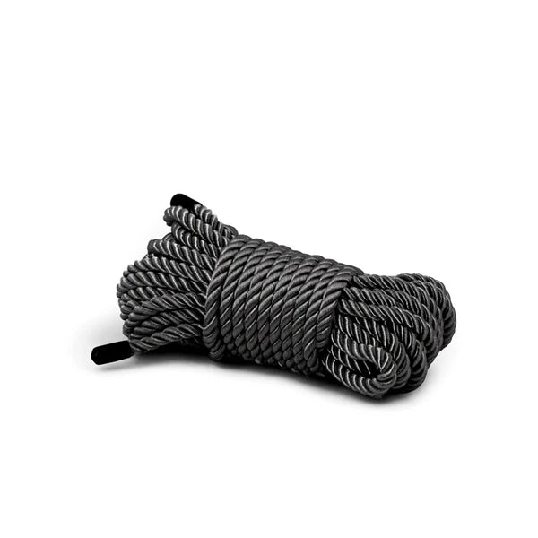 Bondage Couture Black Synthetic Rope - 25 Feet