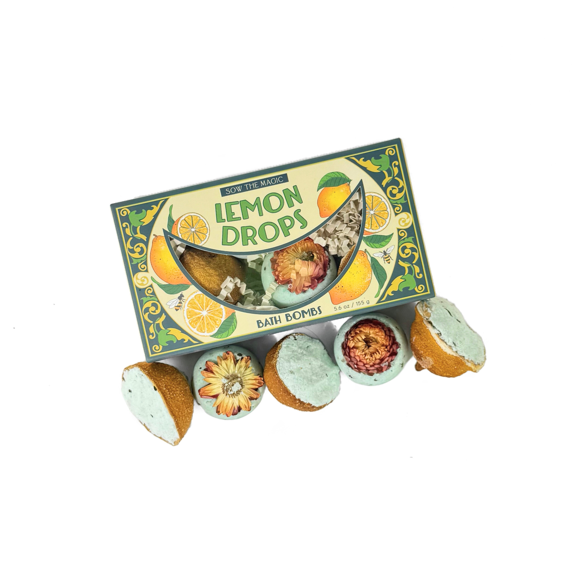 Lemon Drop & Mint - Bath Bomb Gift Set