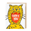 Thank You Cheetah - Greeting Card