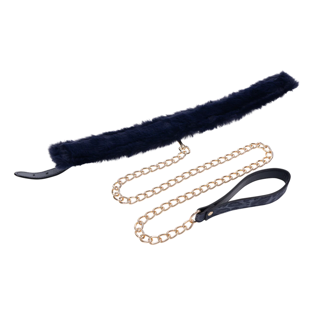 Cougar Fur Collar & Leash
