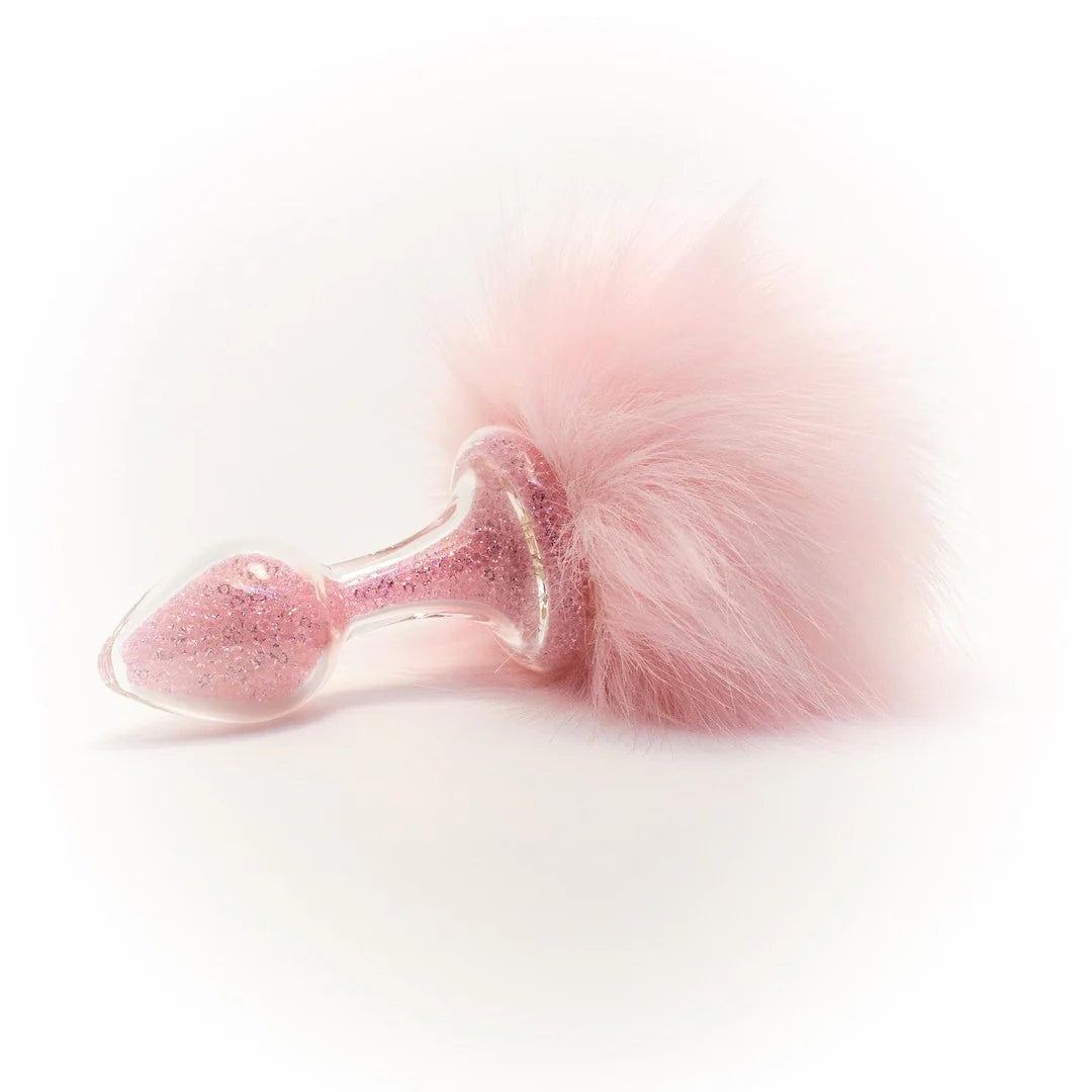 Crystal Delights Sparkle Bunny Tail Plug