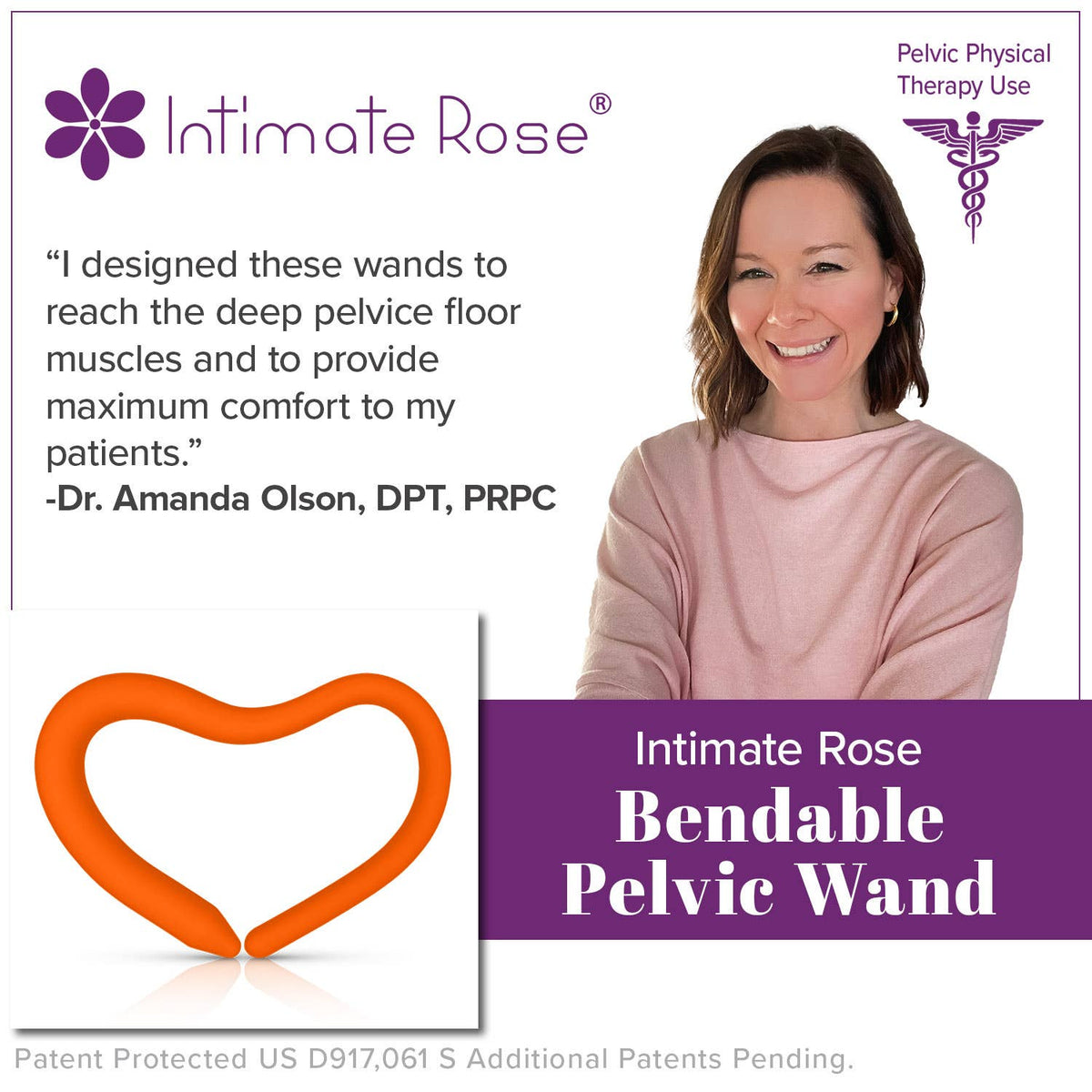 Bendable Pelvic Physical Therapy Wand