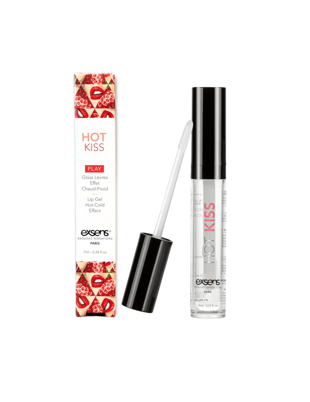 Hot Kiss Arousal Lip Gloss - Strawberry