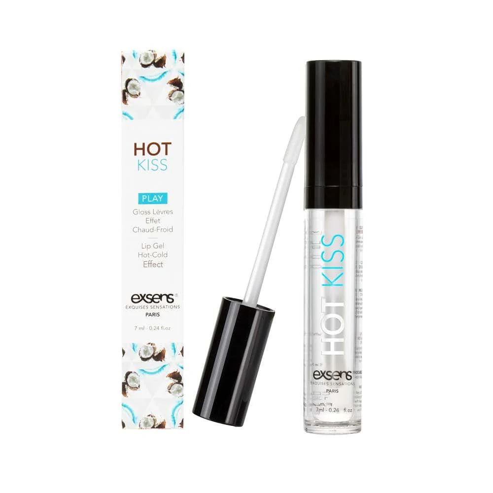Hot Kiss Arousal Lip Gloss - Coconut