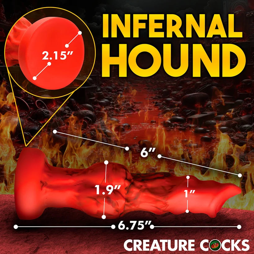 Fire Hound Dildo - Small
