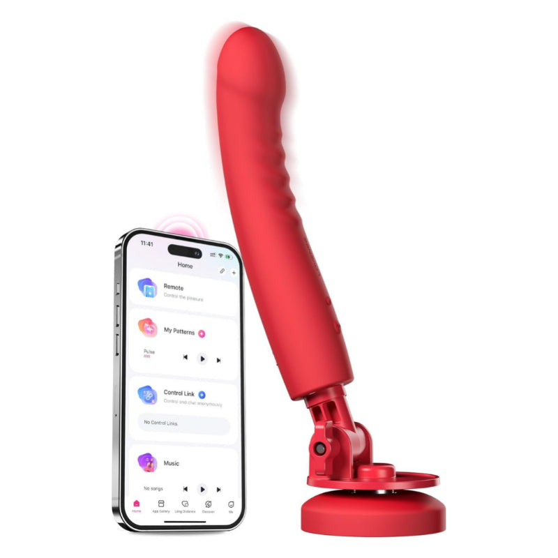Lovense Mission 2 Vibrating Dildo - 5.5 Inches