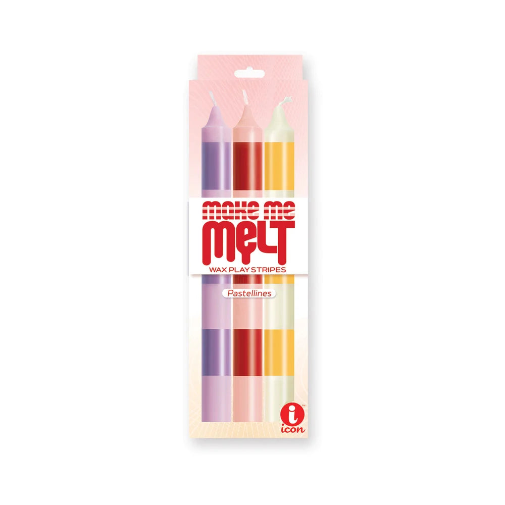 Make Me Melt Sensual Warm Drip Candles - Pastels