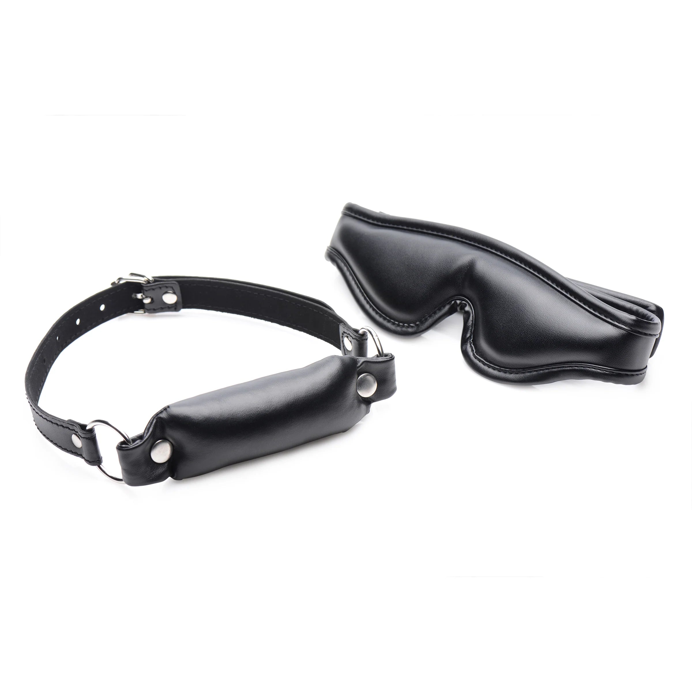 Padded Blindfold & Bit Gag