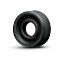 A silicone end cap for a penis pump with a medium size opening.