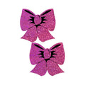 Pink Glitter Bow Pasties