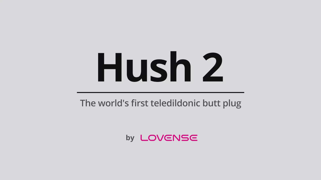 Lovense Hush 2 Plug - Four Sizes