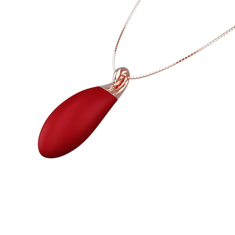 Ruby Bud Necklace Vibe